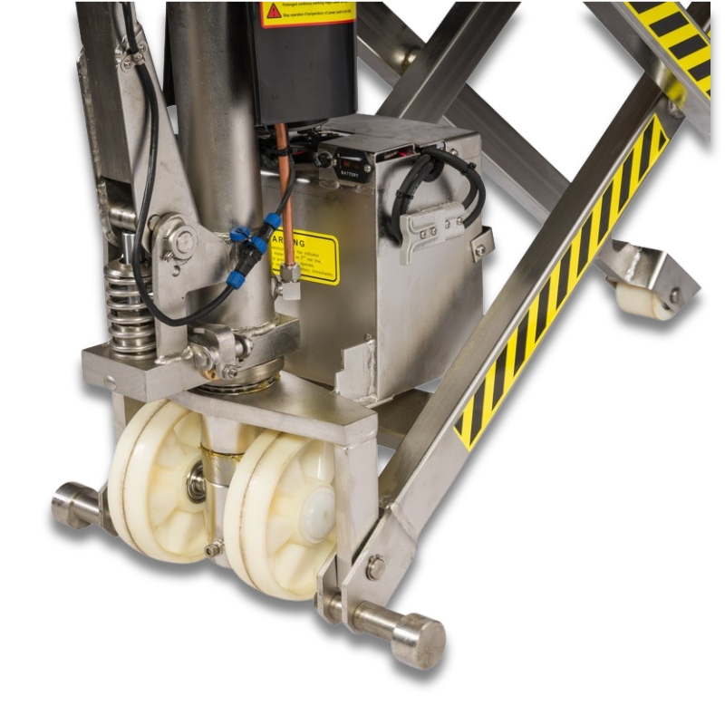 Accu van de RVS304 elektrische schaarpalletwagen