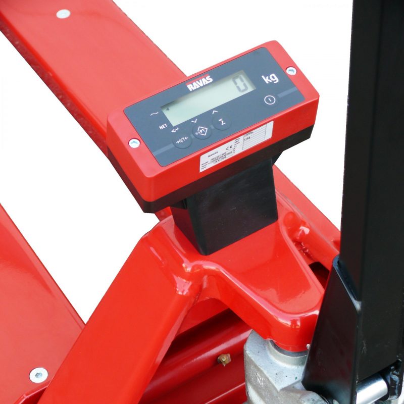 Ravas 1100 weegpalletwagen display